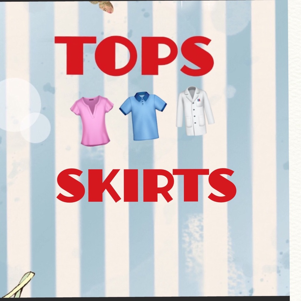 All kind of tops